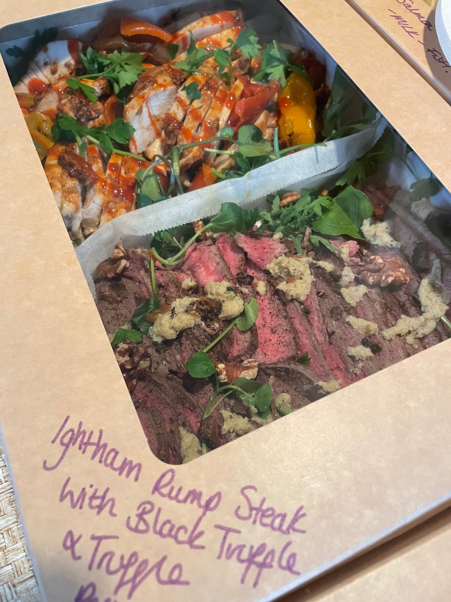 Crew catering dinner - from £28pp