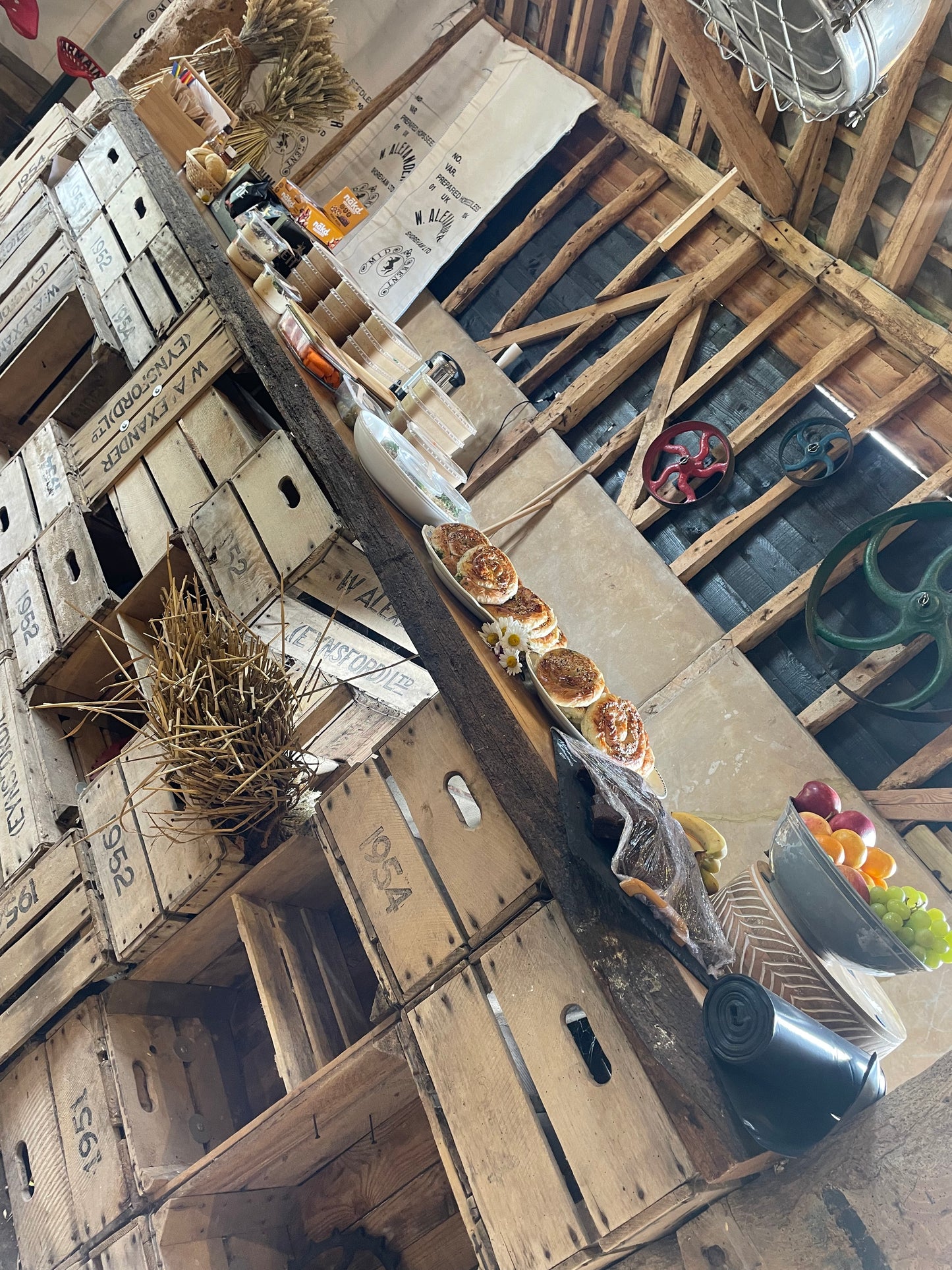 Crew Catering Ambient Yummy Breakfast